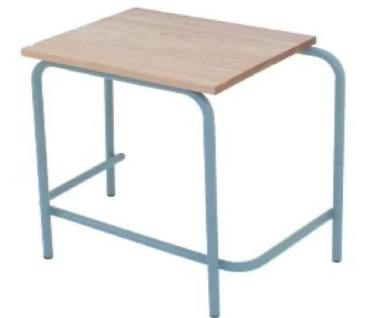 Higher Primary Single Table 550x450x650MM (Saligna) - Pack of 5