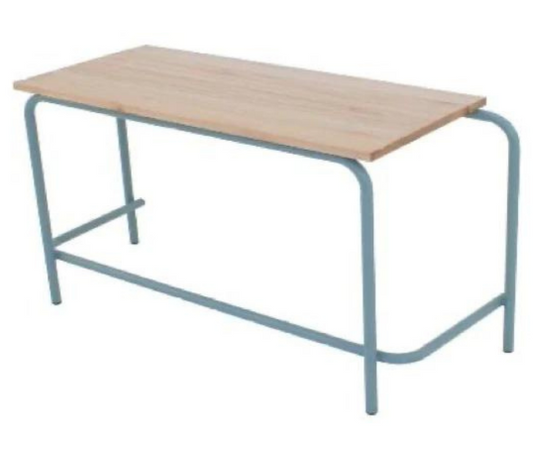 Higher Primary Double Table 1000x450x650MM (Saligna) - Pack of 5