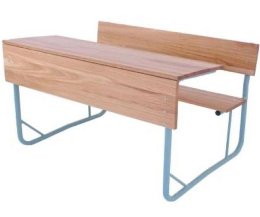 Primary Double Combination Desk 1065x450x650MM (Saligna) - Pack of 5