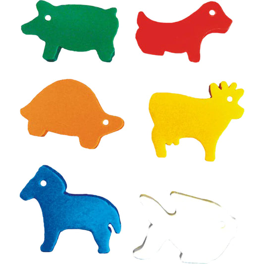 Animal Shapes In a Bag (72 Piece) - Pack of 6