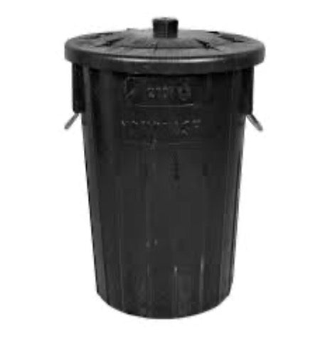 90L No Ash Garbage Bin - Pack of 5