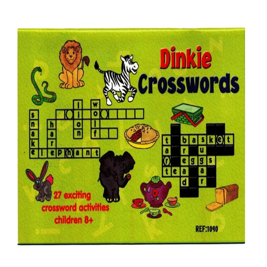 Dinkie Crosswords (A5 Stitched) - Pack of 6