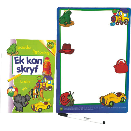 Ek Kan Skryf (With Marker) - Pack of 6