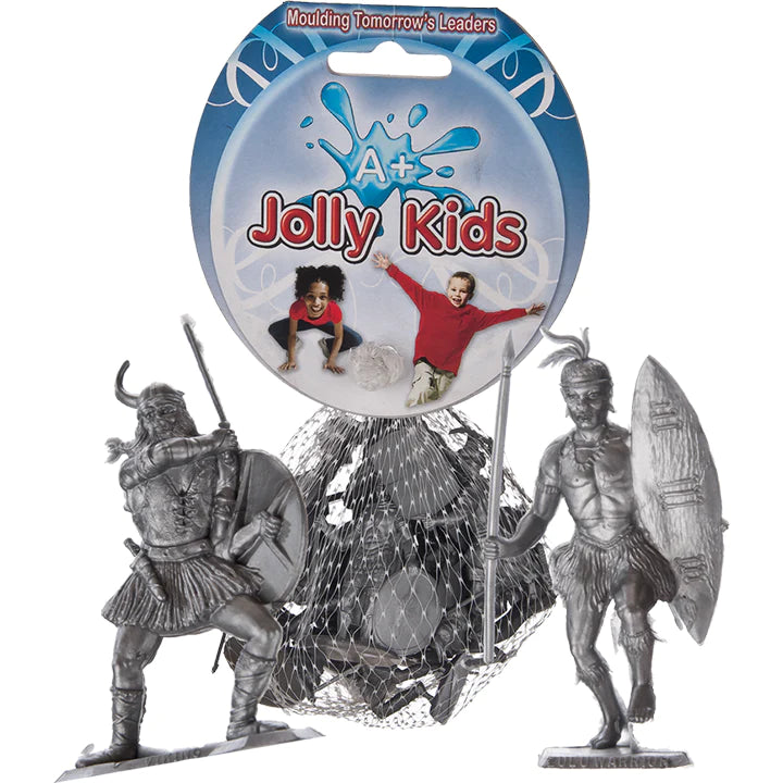 Jolly Soldiers & Warriors in a Net - Pack of 12