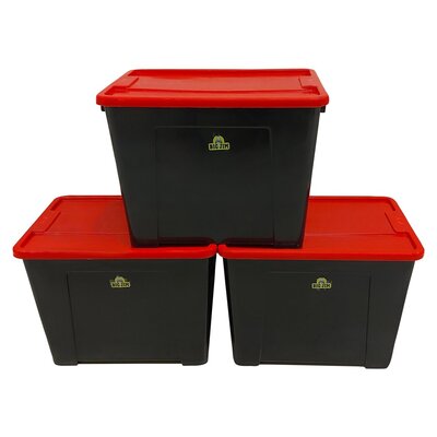 20L Big Jim Storage Boxes - Pack of 3