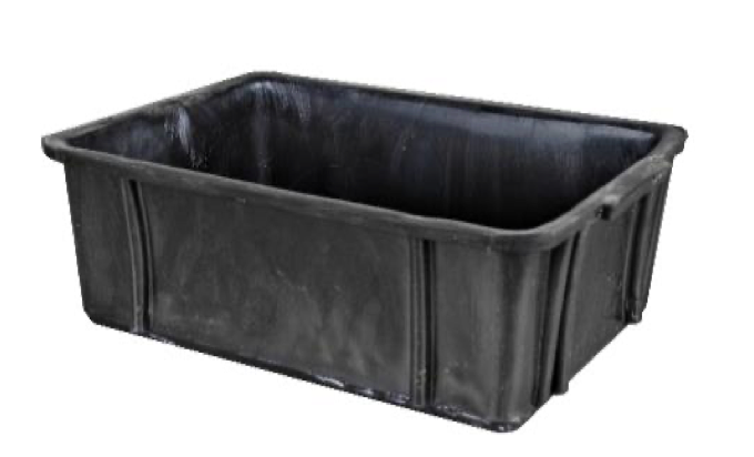 Rubber Stacking Bin - Pack of 5