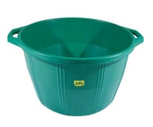 Round Tub With Handle - Pack of 10
