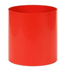 Designer Waste Bin (Cylindrical) - Pack of 6