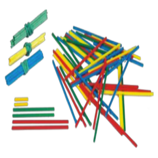 Counting Sticks 300 Piece (Assorted Heights) - Pack of 6