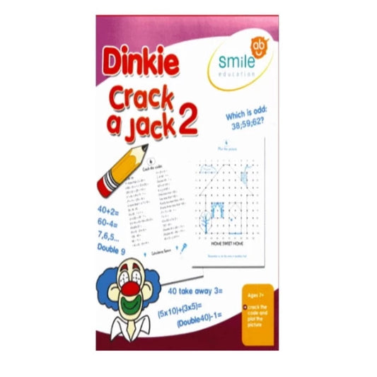 Dinkie Crack A Jack 2 (A5 Stitched) - Pack of 6