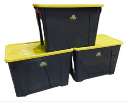 20L Big Jim Storage Boxes - Pack of 3