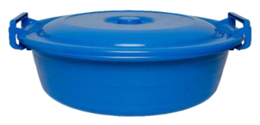 40L Round Bowl & Lid - Pack of 5