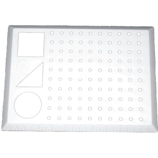 Pegboard Stencil - Pack of 6