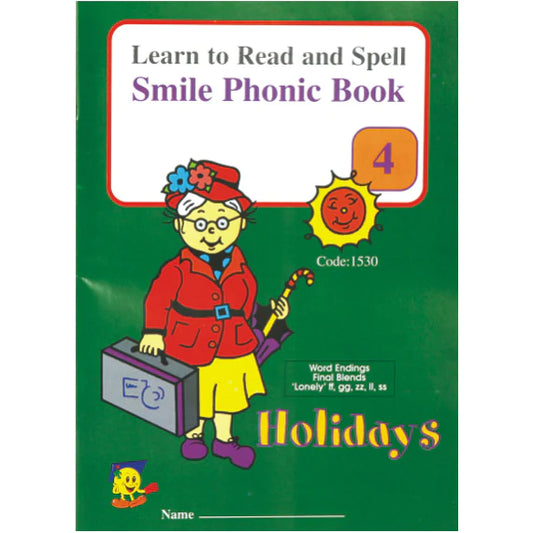 Phonic Book 4 - Holidays (A5 Stitched) - Pack of 6