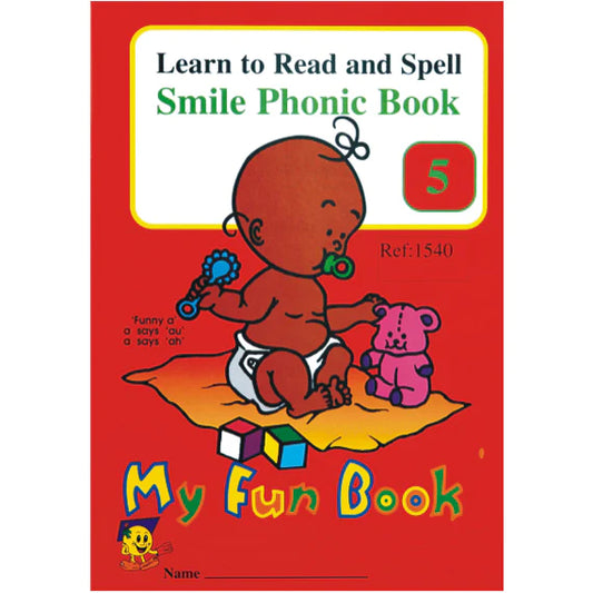 Phonic Book 5 - My Fun Book (A5 Stitched) - Pack of 6