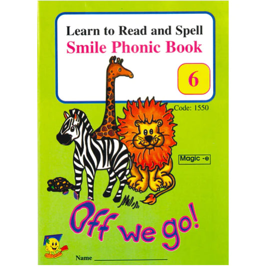 Phonic Book 6 - Off We Go (A5 Stitched) - Pack of 6