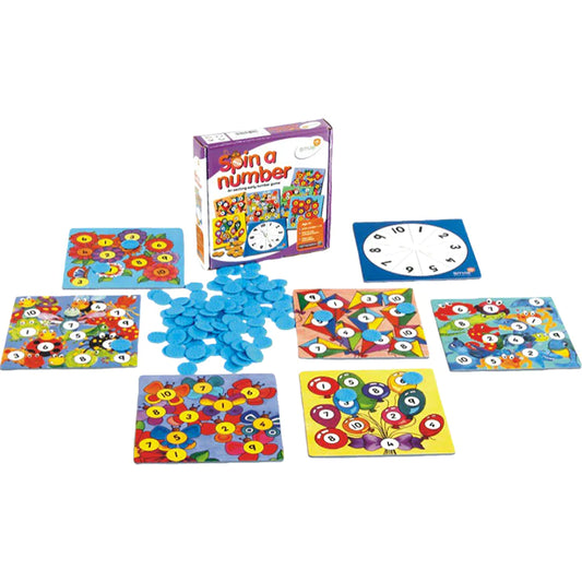 Spin A Number - Pack of 6