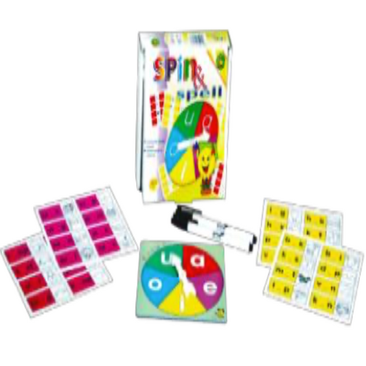 Spin & Spell (English or Afrikaans) - Pack of 6