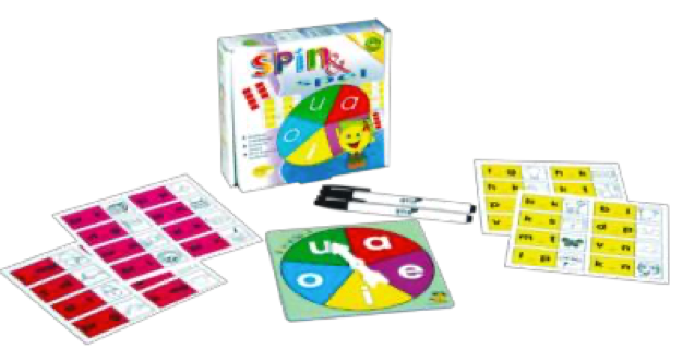 Spin & Spell (English or Afrikaans) - Pack of 6