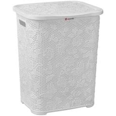 Floral Linen Bin & Lid - Pack of 10